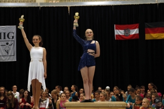 Siegerehrung - IIG Korneuburg 2019 - Hannah und Tessa (1)